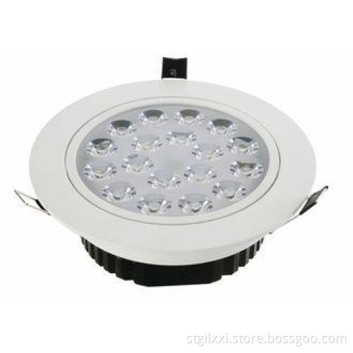 1440lm 18w Led Ceiling Lights Ip65 For Home , 85 265v AC E